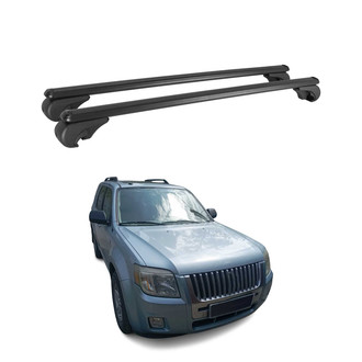 OMAC® - Black Raised Roof Rails Cross Bars