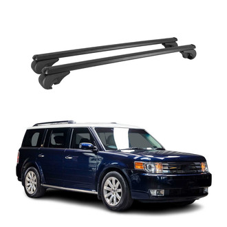OMAC® - Black Raised Roof Rails Cross Bars