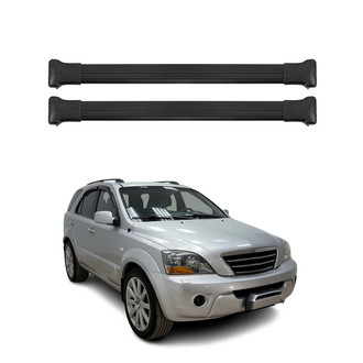 OMAC® - Black Raised Roof Rails Cross Bars