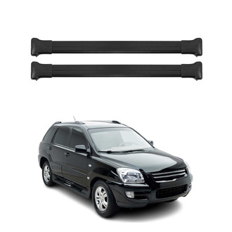 OMAC® - Black Raised Roof Rails Cross Bars
