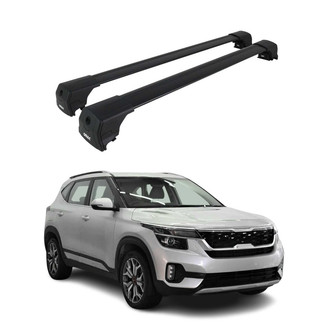 OMAC® - Black Flush-Mounted Roof Rails Cross Bars