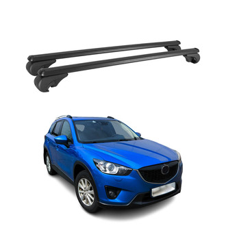 OMAC® - Black Raised Roof Rails Cross Bars
