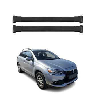 OMAC® - Black Raised Roof Rails Cross Bars