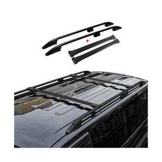 OMAC® - Black Roof Racks and Rails Set