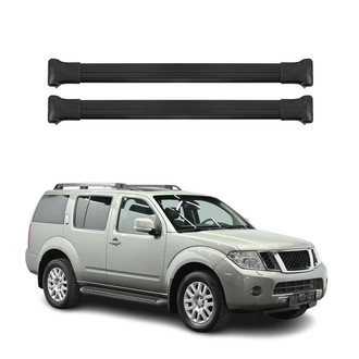 OMAC® - Black Raised Roof Rails Cross Bars