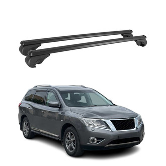 OMAC® - Black Raised Roof Rails Cross Bars