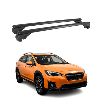 OMAC® - Black Raised Roof Rails Cross Bars