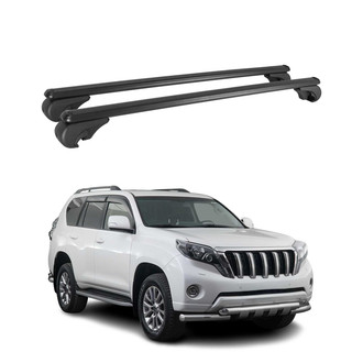 OMAC® - Black Raised Roof Rails Cross Bars