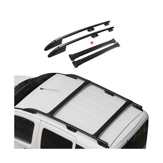 OMAC® - Black Roof Racks and Rails Set