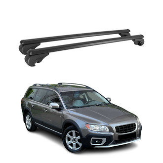 OMAC® - Black Raised Roof Rails Cross Bars