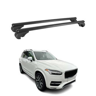 OMAC® - Black Raised Roof Rails Cross Bars