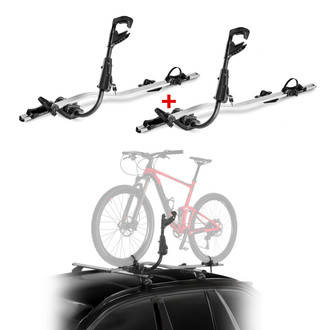 OMAC® - Silver Lockable Roof Mount Bike Rack