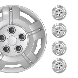 OMAC® - 15" Silver Wheel Covers