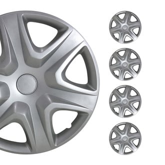 OMAC® - 16" Silver Wheel Covers