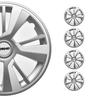 OMAC® - 14" Gray and White Wheel Covers