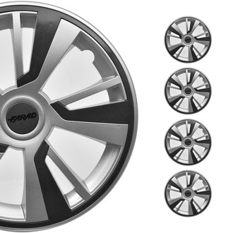 OMAC® - 16" Gray with Dark Gray Insert Wheel Covers