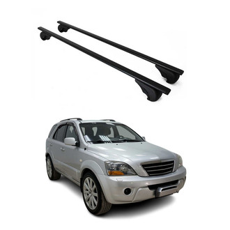 OMAC® - Black Raised Roof Rails Cross Bars