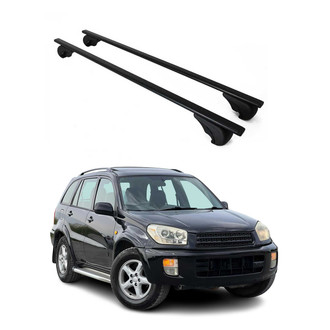 OMAC® - Black Raised Roof Rails Cross Bars
