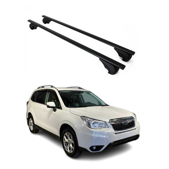 OMAC® - Black Raised Roof Rails Cross Bars