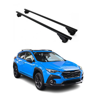 OMAC® - Black Raised Roof Rails Cross Bars