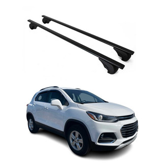 OMAC® - Black Raised Roof Rails Cross Bars