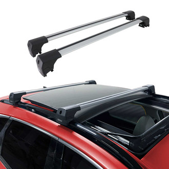 OMAC® - Gray Flush-Mounted Roof Rails Cross Bars