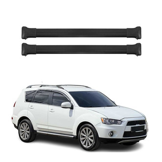 OMAC® - Black Raised Roof Rails Cross Bars