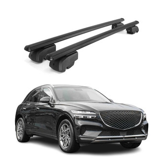 OMAC® - Black Flush-Mounted Roof Rails Cross Bars