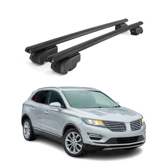 OMAC® - Black Flush-Mounted Roof Rails Cross Bars