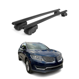 OMAC® - Black Flush-Mounted Roof Rails Cross Bars