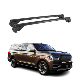 OMAC® - Black Raised Roof Rails Cross Bars