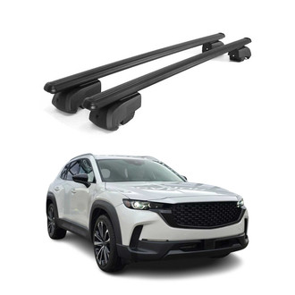 OMAC® - Black Flush-Mounted Roof Rails Cross Bars
