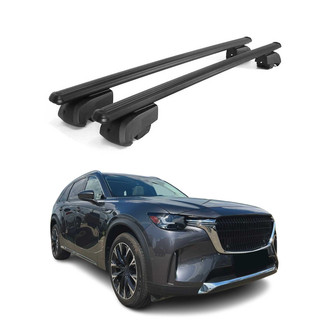 OMAC® - Black Flush-Mounted Roof Rails Cross Bars