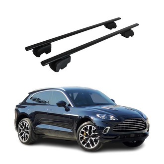 OMAC® - Black Flush-Mounted Roof Rails Cross Bars