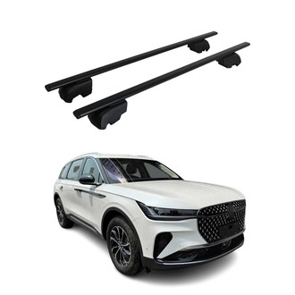 OMAC® - Black Flush-Mounted Roof Rails Cross Bars