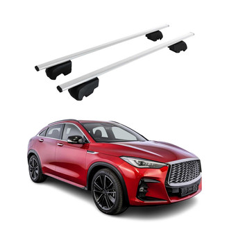 OMAC® - Gray Flush-Mounted Roof Rails Cross Bars