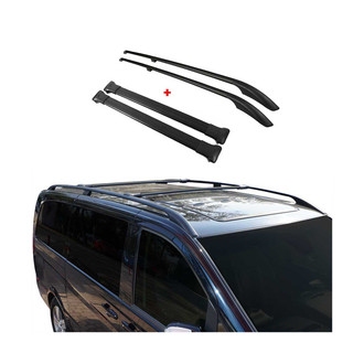 OMAC® - Black Roof Racks and Rails Set