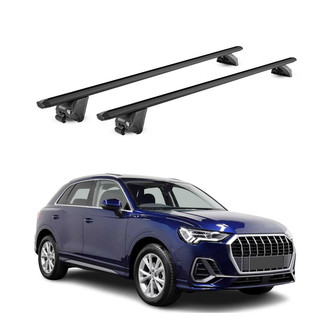OMAC® - Black Flush-Mounted Roof Rails Cross Bars