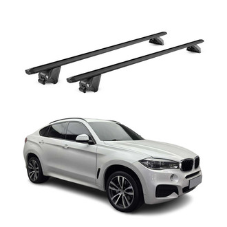 OMAC® - Black Flush-Mounted Roof Rails Cross Bars