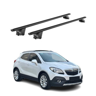 OMAC® - Black Flush-Mounted Roof Rails Cross Bars