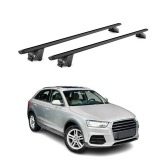 OMAC® - Black Flush-Mounted Roof Rails Cross Bars