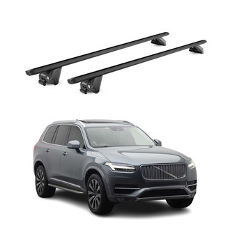 OMAC® - Black Flush-Mounted Roof Rails Cross Bars