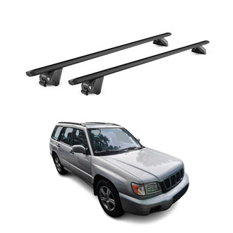 OMAC® - Black Flush-Mounted Roof Rails Cross Bars