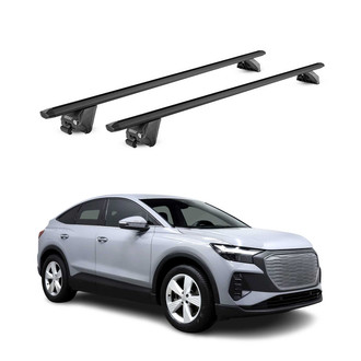 OMAC® - Black Flush-Mounted Roof Rails Cross Bars