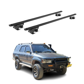 OMAC® - Black Raised Roof Rails Cross Bars