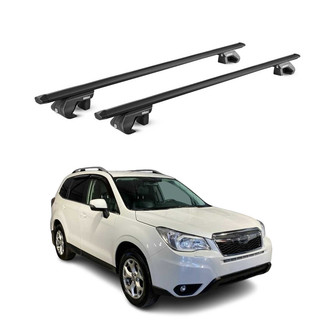 OMAC® - Black Raised Roof Rails Cross Bars