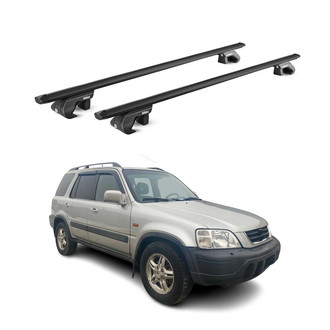 OMAC® - Black Raised Roof Rails Cross Bars