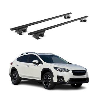 OMAC® - Black Raised Roof Rails Cross Bars