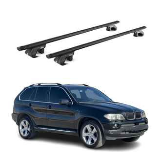 OMAC® - Black Raised Roof Rails Cross Bars