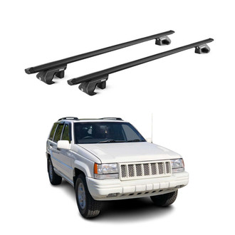 OMAC® - Black Raised Roof Rails Cross Bars